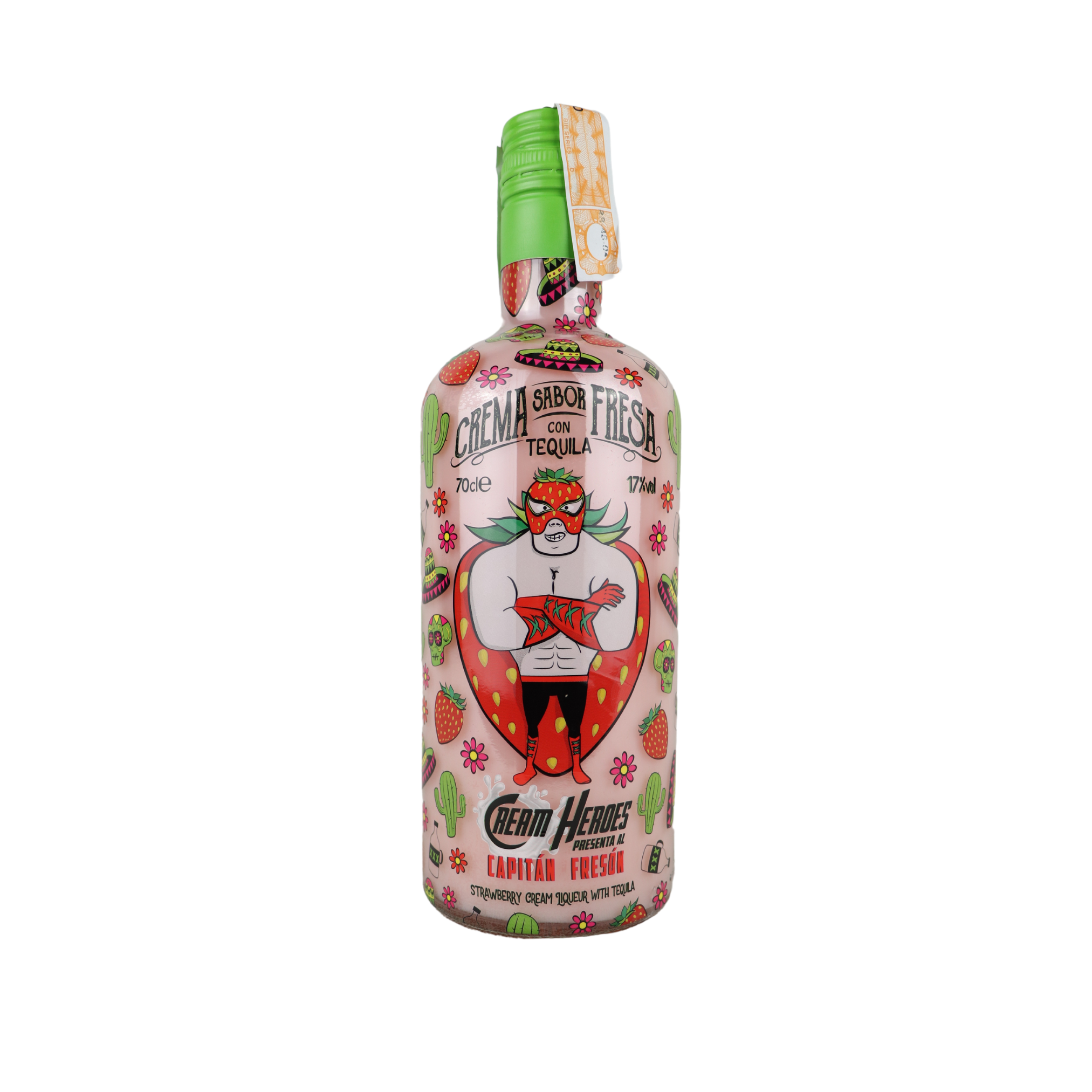 Crema Sabor Fresa con Tequila 700mL Crema Sabor Fresa con Tequila 700mL